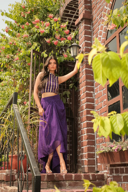 Aaroohi (Plum)