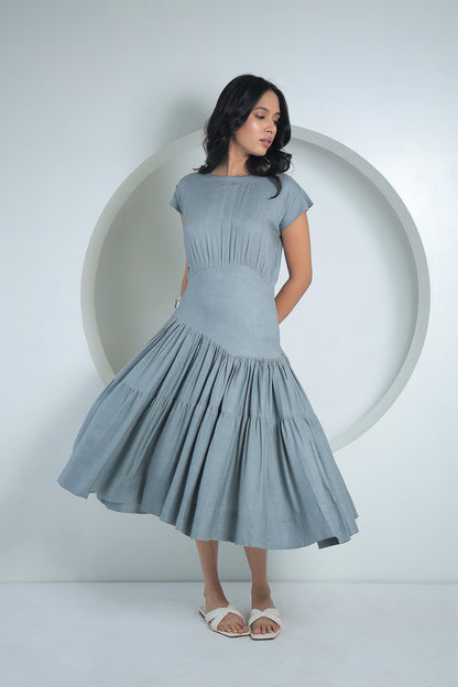 Serence Tier (Circular Grey)