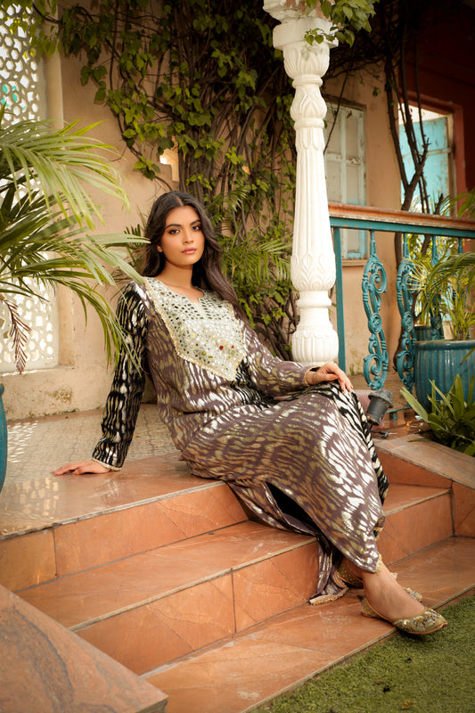 Sitara (Black & Grey)