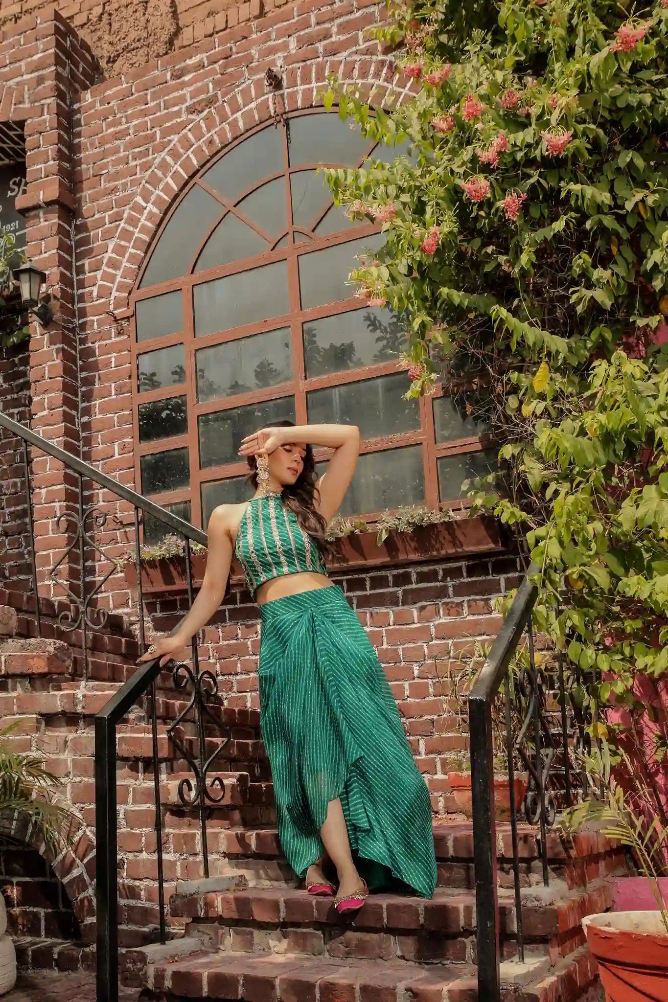 Aaroohi (Emerald Green)
